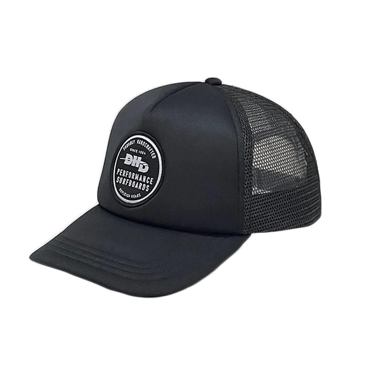 DHD PERFORMANCE MADE IN BURLEIGH HEADS CLASSIC TRUCKER CAP - BLACK